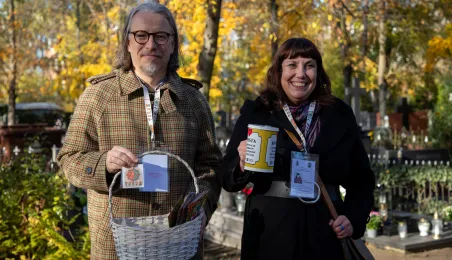 Coroczna kwesta na renowację nagrobków na cmentarzu św.Jerzego