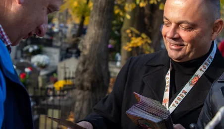 Coroczna kwesta na renowację nagrobków na cmentarzu św.Jerzego