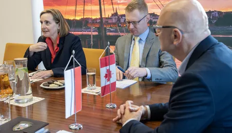 Wizyta Ambasador Kanady w Toruniu, 5.11.2025