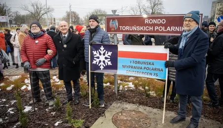 Mamy rondo Toruńskich Polarników