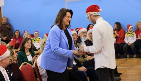 X Integracyjne Spotkanie Mikołajkowe w ZS nr 19, 4.12.2025