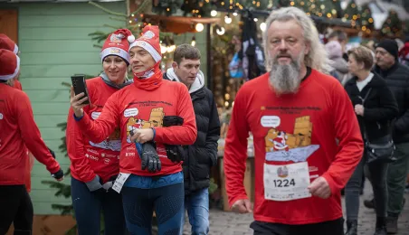 Festiwal Biegów Świętych Mikołajów w Toruniu