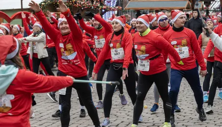 Festiwal Biegów Świętych Mikołajów w Toruniu