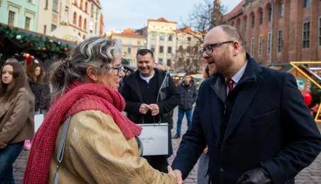 Prezydent podziękował młodzieży z ZSIŚ, 10.12.2025 
