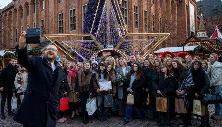 Prezydent podziękował młodzieży z ZSIŚ, 10.12.2025 