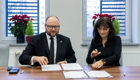 Podpisanie umowy Gminy Miasta Toruń z Uniwersytetem Merito WSB