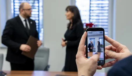 Podpisanie umowy Gminy Miasta Toruń z Uniwersytetem Merito WSB