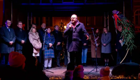 Miejska Wigilia na Rynku Nowomiejskim