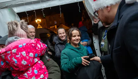 Miejska Wigilia na Rynku Nowomiejskim