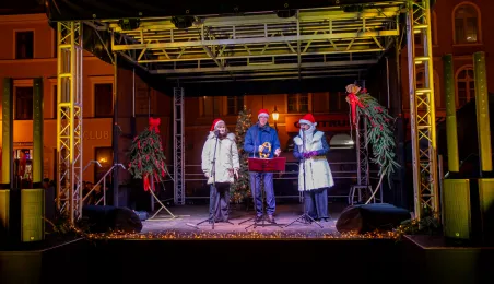 Miejska Wigilia na Rynku Nowomiejskim