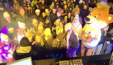 Inauguracja lodowiska sezonowego na Skarpie, 14.12.2025