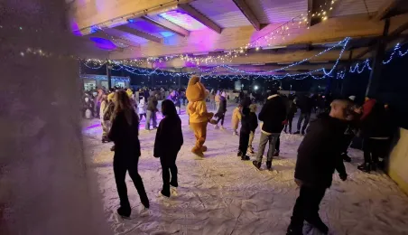 Inauguracja lodowiska sezonowego na Skarpie, 14.12.2025