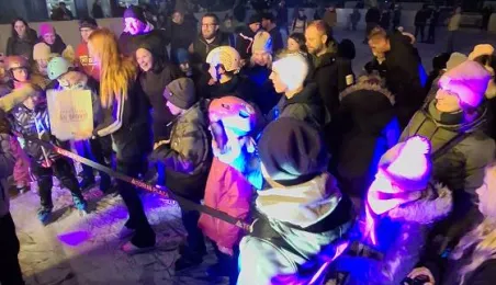 Inauguracja lodowiska sezonowego na Skarpie, 14.12.2025