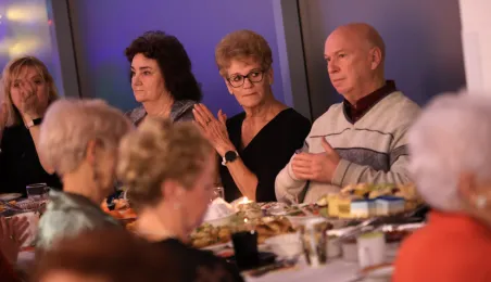 Spotkanie wigilijne Klubu Seniora Kacperek - Katarzynki, 15.12.2025