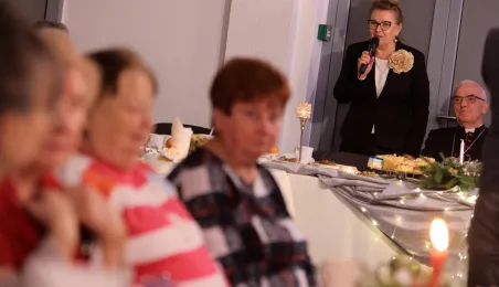 Spotkanie wigilijne Klubu Seniora Kacperek - Katarzynki, 15.12.2025