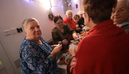 Spotkanie wigilijne Klubu Seniora Kacperek - Katarzynki, 15.12.2025