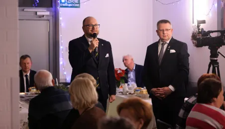 Spotkanie wigilijne Klubu Seniora Kacperek - Katarzynki, 15.12.2025