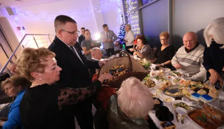 Spotkanie wigilijne Klubu Seniora Kacperek - Katarzynki, 15.12.2025