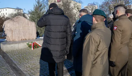 Uroczystość z okazji rocznicy zakończenia okupacji hitlerowskiej