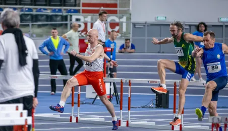 Otwarcie 35. Halowych Mistrzostw Polski w Lekkiej Atletyce Masters
