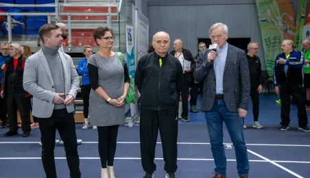 Otwarcie 35. Halowych Mistrzostw Polski w Lekkiej Atletyce Masters