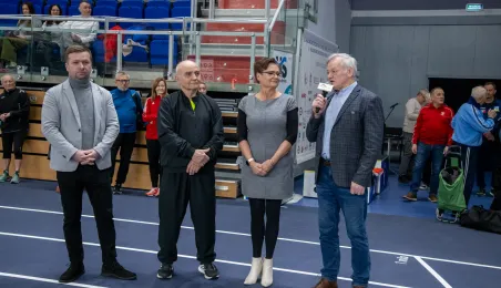 Otwarcie 35. Halowych Mistrzostw Polski w Lekkiej Atletyce Masters