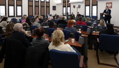 Spotkanie z dyrektorami szkół podstawowych w sprawie lekcji samorządowych