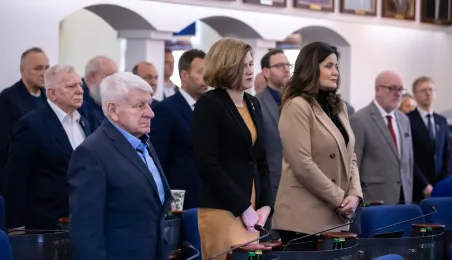 Wspomnienie NZS podczas 25. sesji Rady Miasta