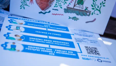 Międzypokoleniowy bieg w Parku Glazja