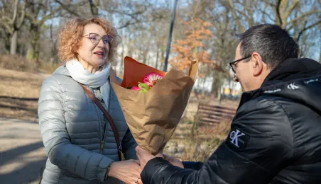 Międzypokoleniowy bieg w Parku Glazja