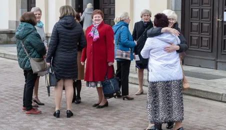 60-lecie Zespołu Szkół Ekonomicznych w Toruniu - uroczysta Msza św.