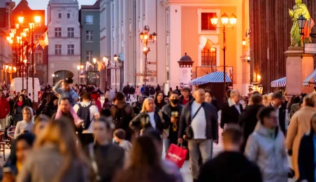 Wiosna na toruńskiej Starówce 