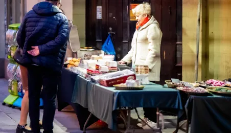 Wiosna na toruńskiej Starówce 