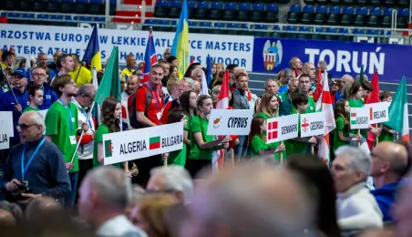 XV Halowe Mistrzostwa Europy w Lekkiej Atletyce Masters - otwarcie