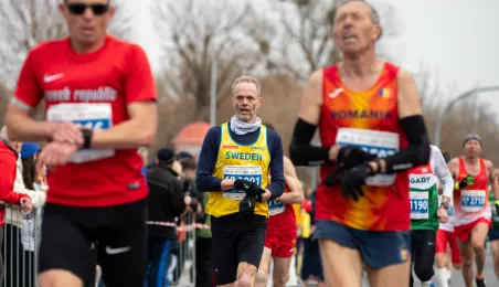 Bieg na 5 km w ramach Halowych Mistrzostw Europy Masters 