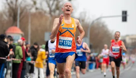Bieg na 5 km w ramach Halowych Mistrzostw Europy Masters 