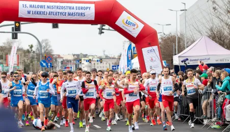 Bieg na 5 km w ramach Halowych Mistrzostw Europy Masters 