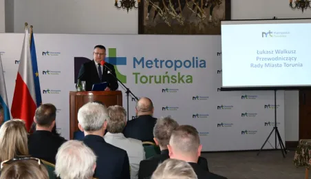 Pierwsza rocznica powstania Konwentu Przewodniczących Rad Powiatów i Gmin Obszaru Metropolii Toruńskiej 