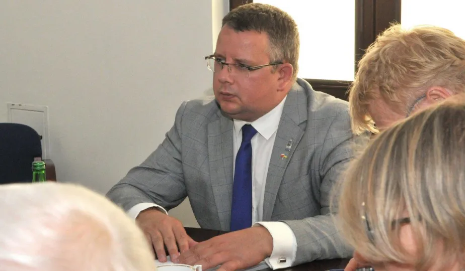 Łukasz Walkusz, przewodniczący Rady Miasta Torunia