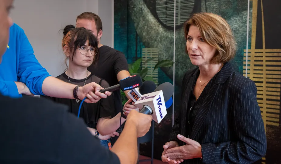 Rozmawiają o bezpieczeństwie ruchu drogowego