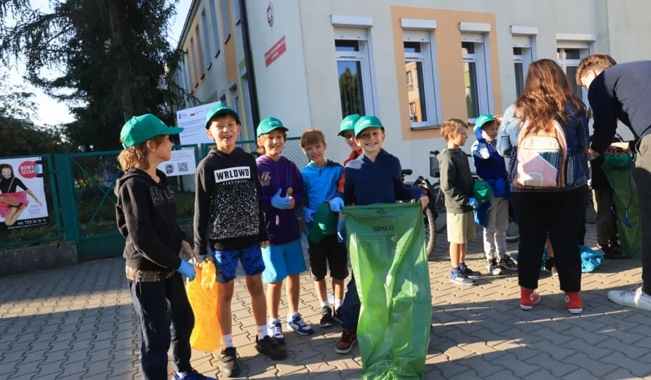 Sprzątanie świata w Szkole Podstawowej nr 24 w Toruniu
