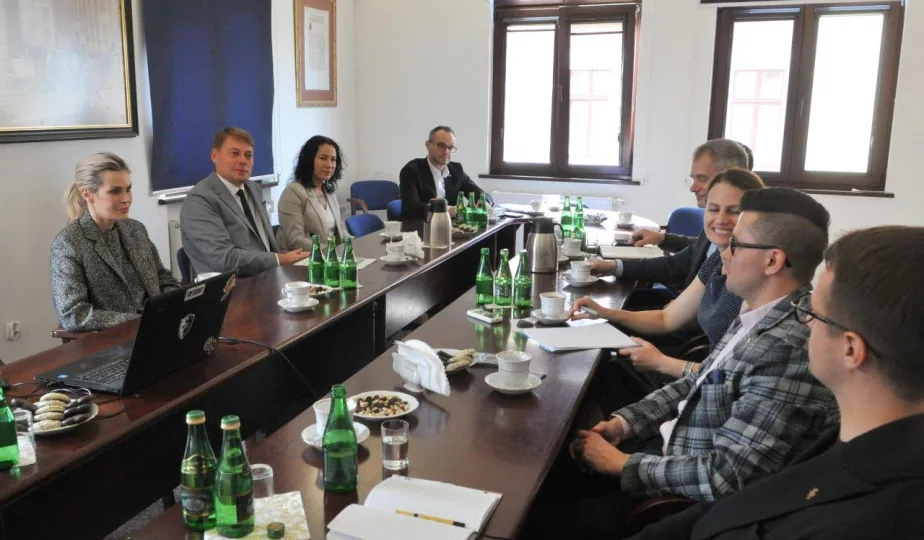 Spotkanie z dyplomatami z Litwy