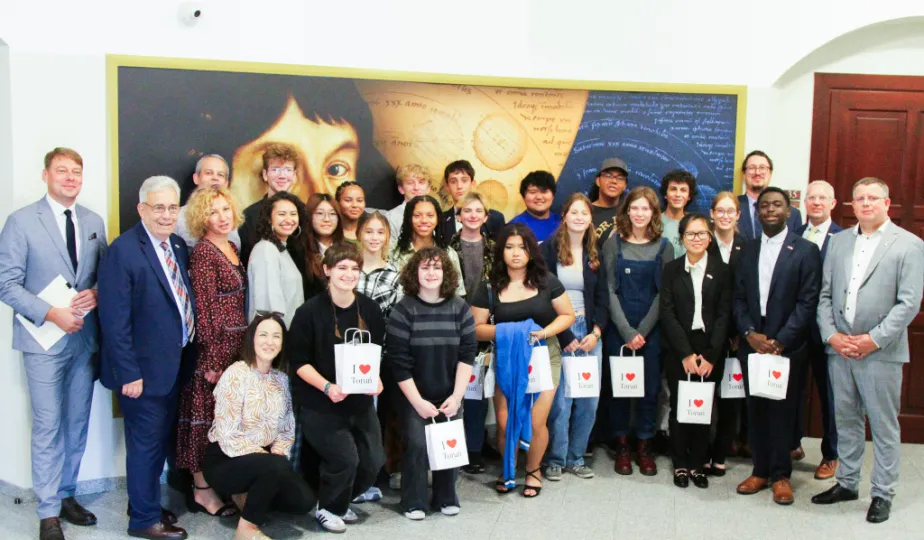 Młodzież z Filadelfii w Toruniu