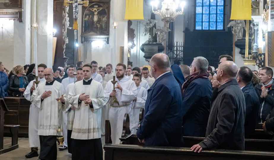 Nabożeństwo z okazji poświęcenia bazyliki katedralnej pw. śś. Jana Chrzciciela i Jana Ewangelisty. 