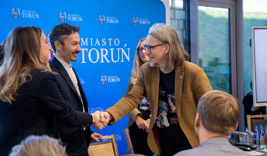 Spotkanie z przedstawicielami włoskiego miasta Vinci