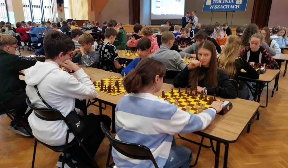 Finały Mistrzostw Torunia w szachach w ramach Toruńskiej Olimpiady Przedszkoli i Szkół