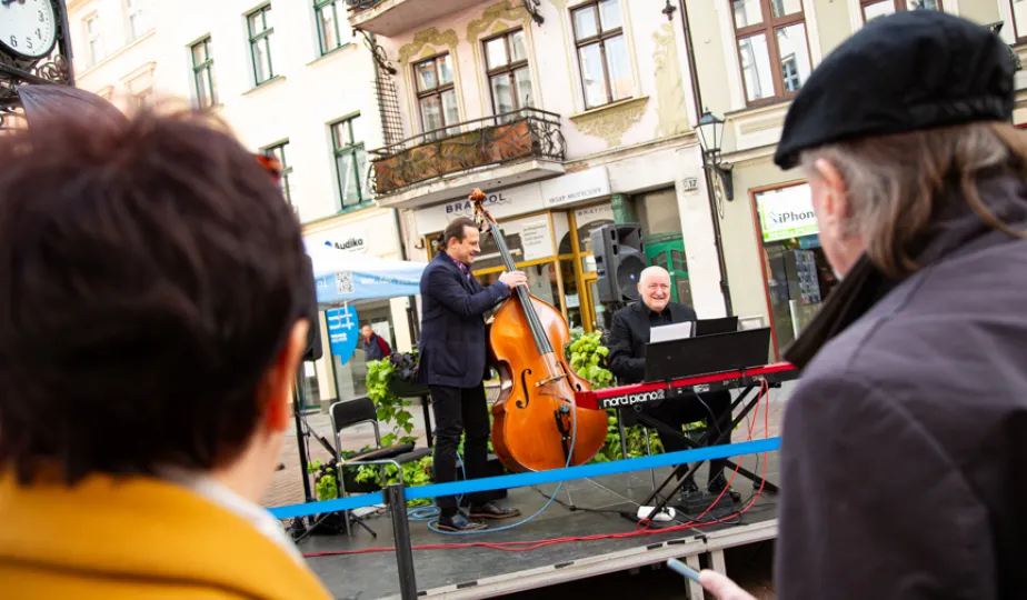 Koncert pianisty Bogdana Hołowni oraz kontrabasisty Pawła Pańty, 12.10.2024 r.