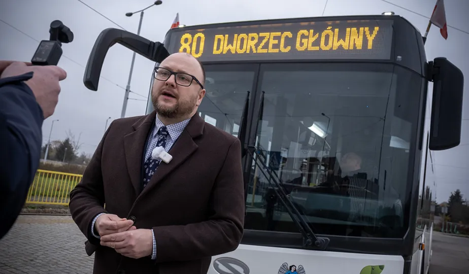 Inauguracja linii autobusowej nr 80, 12.11.2024 r.