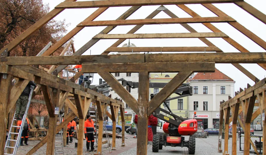 Budowa Szopki Bożonarodzeniowej, 10.12.2024 r.