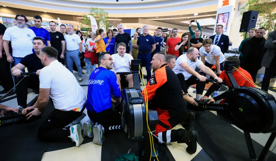 Wiosłowanie dla WOŚP 2025